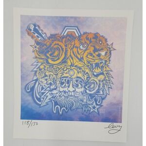 Levy 2012 Signed Blotter Art Print Limited Edition Art Magic Art Club